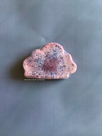 Image 5 of Stormy Weather Fizzy Cloud Bathbomb Handmade Vegan Kawaii Anime Bathbomb