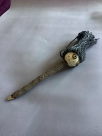Image 4 of Head of my Enemy Horror Head Wooden Handcrafted Pencil Spooky Halloween Stationery 