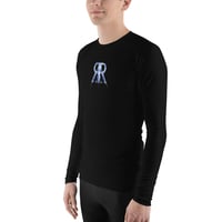 Image 3 of RXI Logo Men's Black Rash Guard