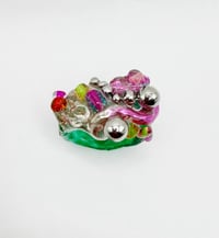 Image 2 of pink swirl ring