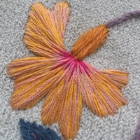 Image 4 of Floral Knit Wall Hanging 