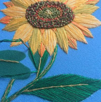 Image 3 of Sunflower Embroidery Kit