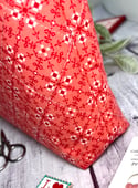Free Shipping/Lori Holt Quilted Project Bag/Gusset Bottom