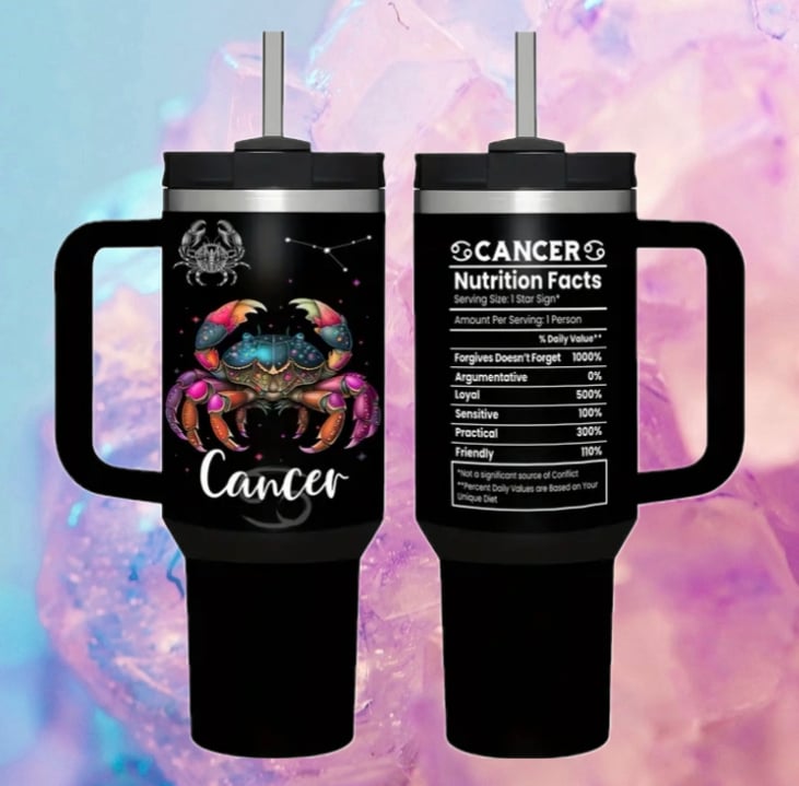 Image of Custom Cancer Tumbler ♋️🦀