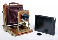 Image 1 of Wisner Expedition ultra light 8X10 Camera with 360mm F6.3 lens + holder #4032