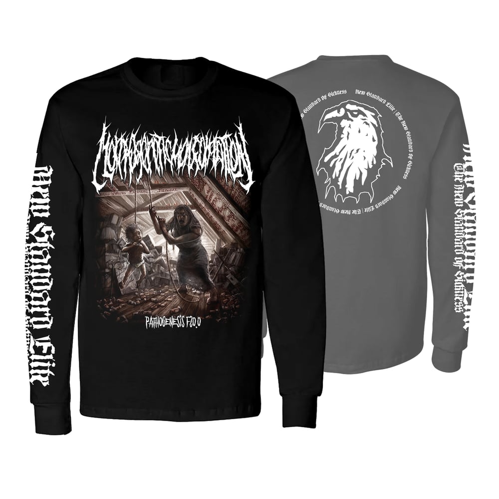 Image of MORPHOGENETIC MALFORMATION "PATHOGENESIS F20.0" LONG SLEEVE