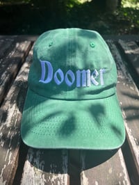 Image 1 of Pigment Dye Doomer Cap w/ Adjustable Buckle Closure (Kelly Green)