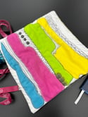 Yellow Hand Painted Pouch