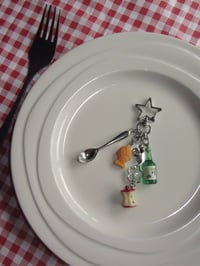 Image 3 of Girl Dinner Keychain