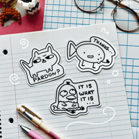 Silly Doodle | Die Cut Stickers