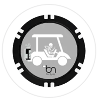 Image 2 of BNG Poker Chip Ball Markers - Rollin' with Bones