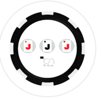 Image 1 of BNG Poker Chip Ball Markers - Three Jack 