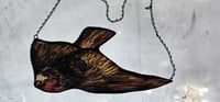 Image 3 of Swallow stained glass hanger