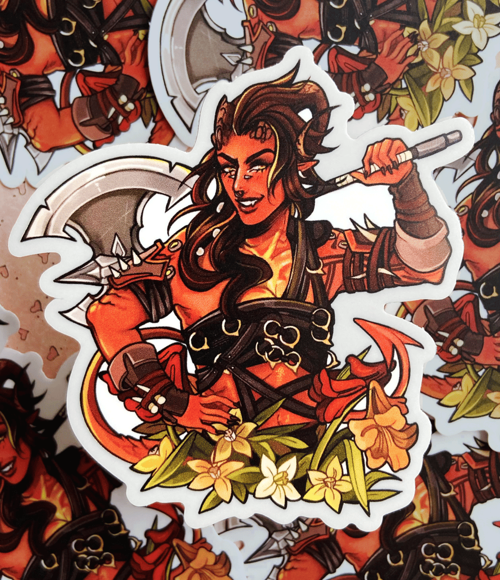 BG3 Sticker Set | Vinyl Stickers