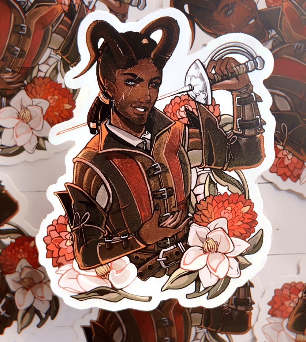 BG3 Sticker Set | Vinyl Stickers