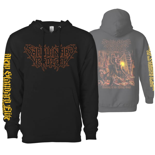 Image of SANGUINARY VERDICT "MASTERY OF THE KILLING CRAFT" HOODIE