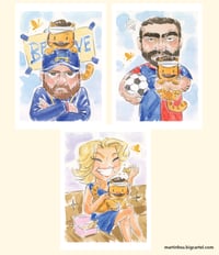 Ted Lasso Cat Limited 5 x 7" Prints | SDCC 2024