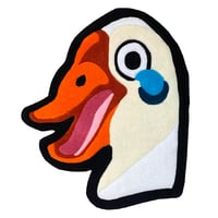 Image 1 of Goose Head (wall hanging rug)