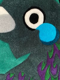 Image 2 of Pigeon Head (wall hanging rug)