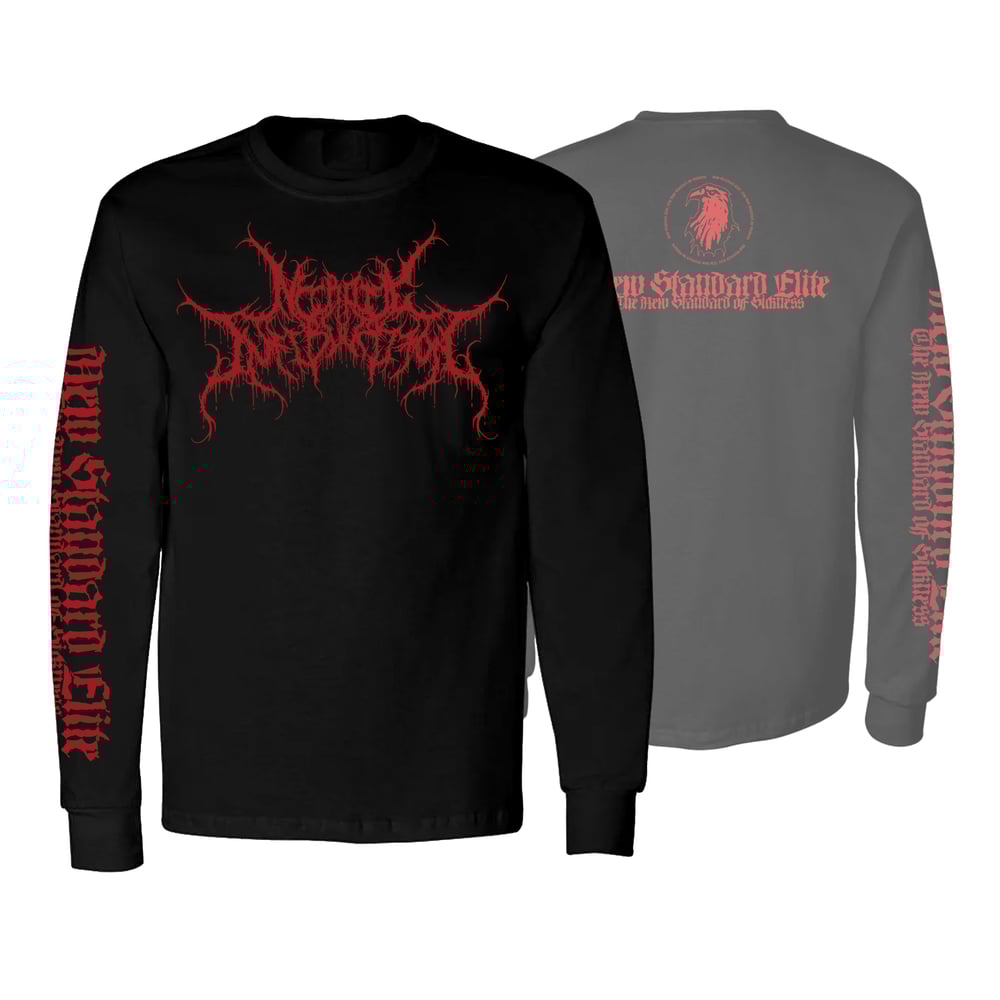 Image of NECROTIC INFIBULATION LOGO LONG SLEEVE