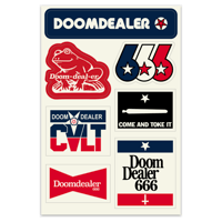 Doomdealer Summer Solstice Sticker Sheet