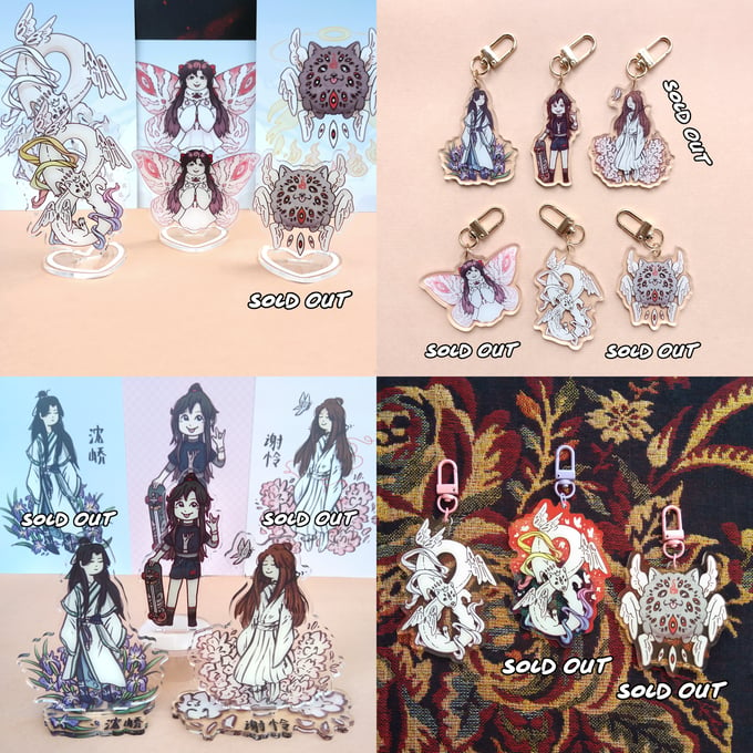 Image of [P4P] Acrylic Keychains and Standees