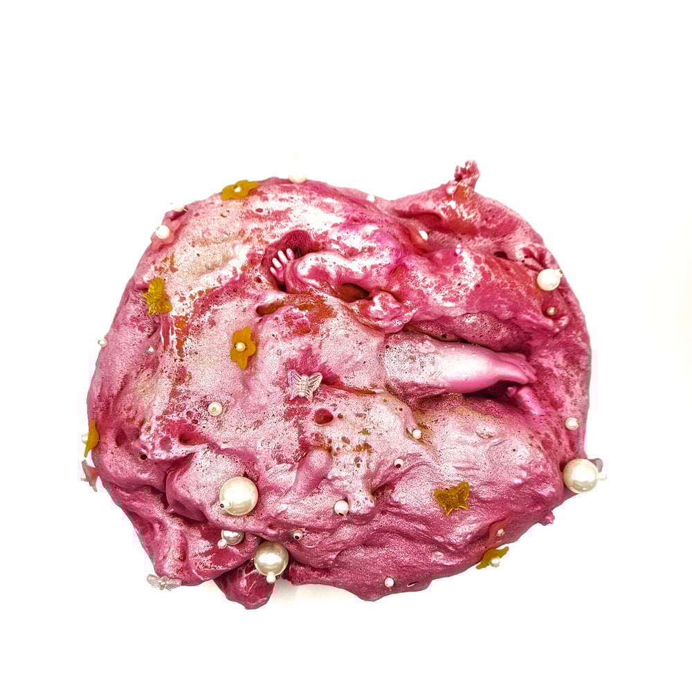 Image of Pink Asteroid Alien Cluster