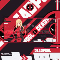 Image 1 of DEAD POOL x WAIFUS V.1 / Desk mat