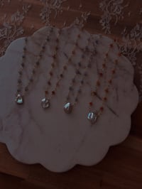 Image 12 of Crystal Pearl Necklace