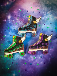 Image 1 of Starlights Roller skate Enamel Pins