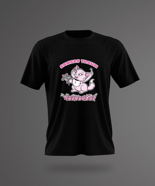 Image of SAMSAS TRAUM T-SHIRT VOODOOCAT