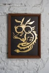 Gold Foil Dragon（Include the frame）