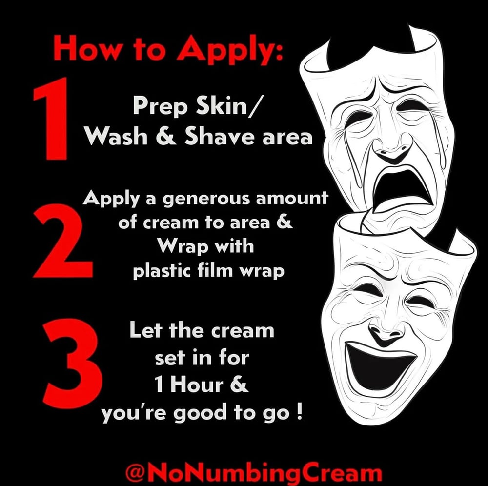 No Numbing cream 