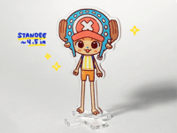 Long Timeskip Chopper Standee