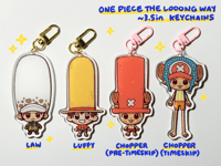 Image 1 of One Piece the Long Way Keychains