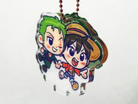 Image 2 of Luffy & Friends - Luffy and Zoro Acrylic Standee Keychain