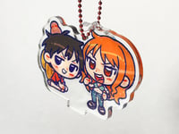 Image 2 of Luffy & Friends - Luffy and Nami Acrylic Standee Keychain