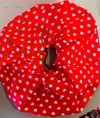 Image 2 of Hearts Teras Scrunchie❤️❤️❤️