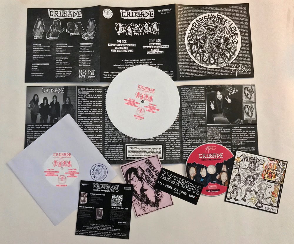 CRUSADE - Discography CD + Flexi