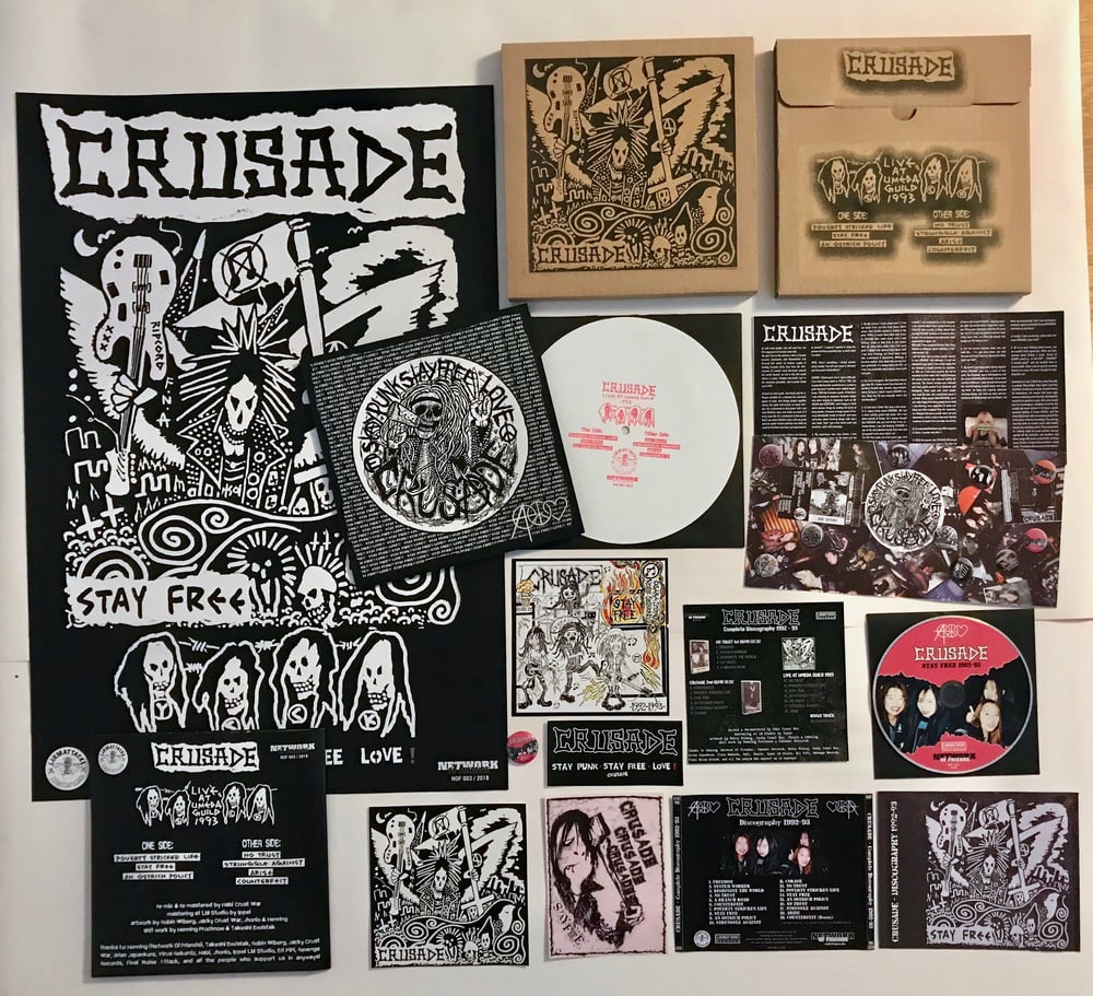 CRUSADE - Discography CD + Flexi