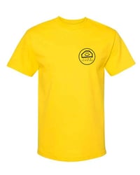 Image 2 of  CJ CURB & SKULL T-SHIRT yellow 