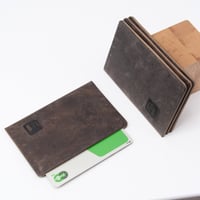 Image 2 of Minimalist Card Case dark brown