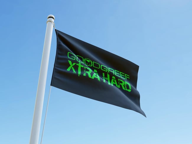 GOODGREEF XTRA HARD FLAG