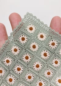 Image of [Made to Order] Daisy Blanket - 1:12 scale Dollhouse