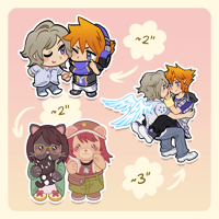 Image of TWEWY Stickers