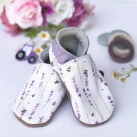 Image 1 of Lavender - Inch Blue Soft Sole Shoes 