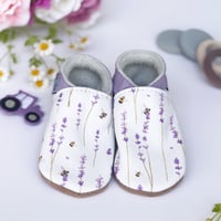 Image 2 of Lavender - Inch Blue Soft Sole Shoes 