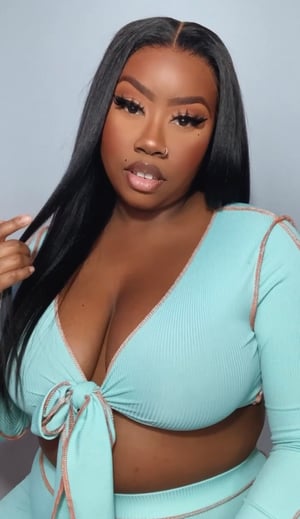 Image of Kinky Straight 9”x6” Lace Closure Wig in 22”