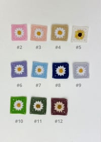 Image 5 of Daisy Blanket in 1:12 scale