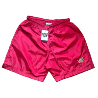 Image 1 of Painted Steel Basic Nylon Short - Red - Reverse Grinch